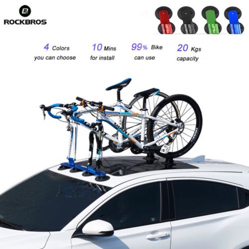 RockBros Bike Bicycle Car Roof Rack Carrier Suction Roof-top Quick Roof Rack UK 