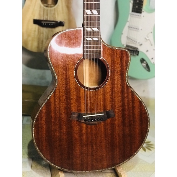 Montengro Custom Guitar (All solid mahogany wood)