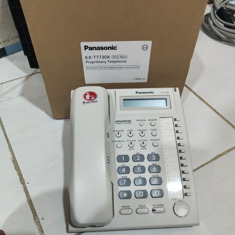 Panasonic KX-T7730 Special Phone Use PABX | Shopee Philippines