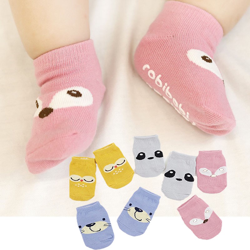 Socks Cotton Animal Newborn Baby Girls 