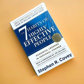 The 7 Habits of  Highly Effective People By Stephen R. Covey English Professional Management Reading Book for Adult