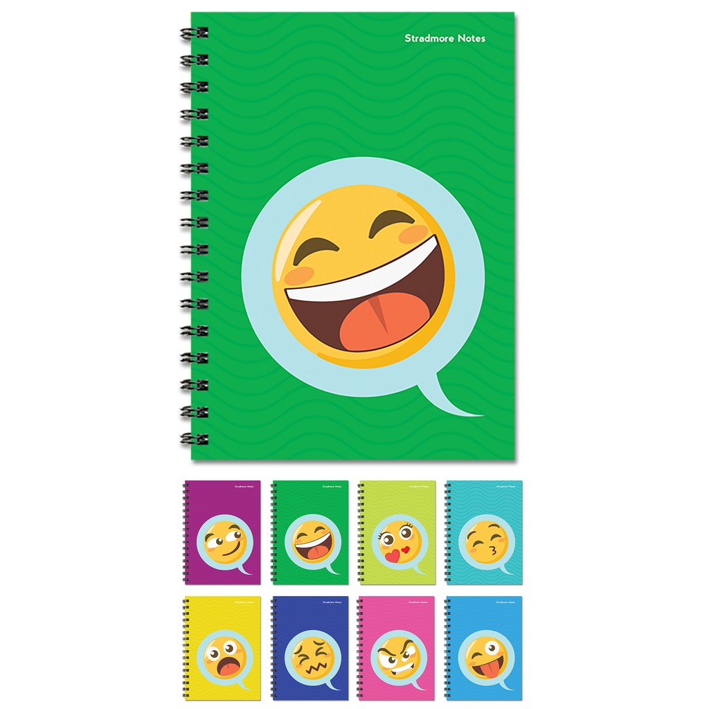Stradmore Emoji Spiral Notebook S18 6 x 8 in Shopee Philippines