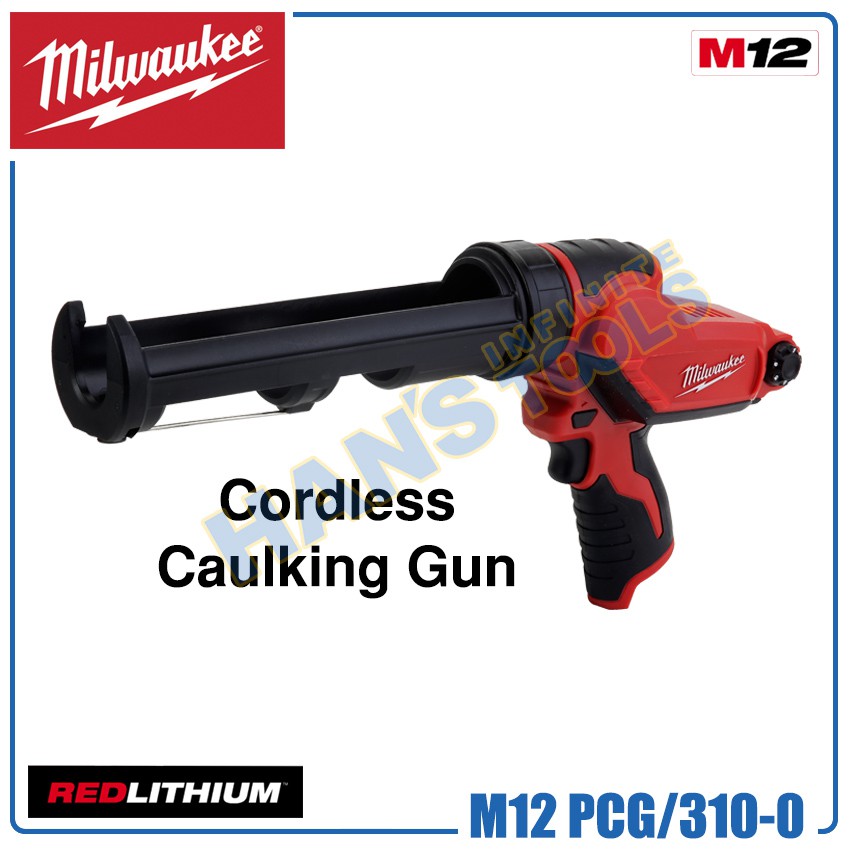 Milwaukee M12 PCG/3100 Cordless Caulking Gun (Bare Tool) Shopee