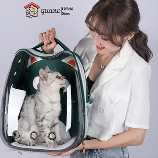 Transparent Cat Dog Carrier Bag Space Capsule Pet Puppy Cat Backpack Portable Outdoor Cat Shoul Bag