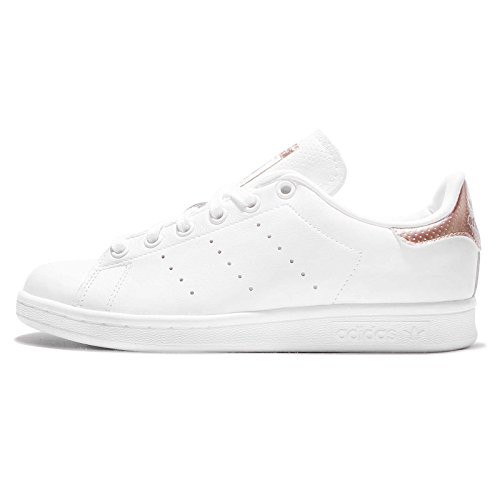 white and gold stan smith womens