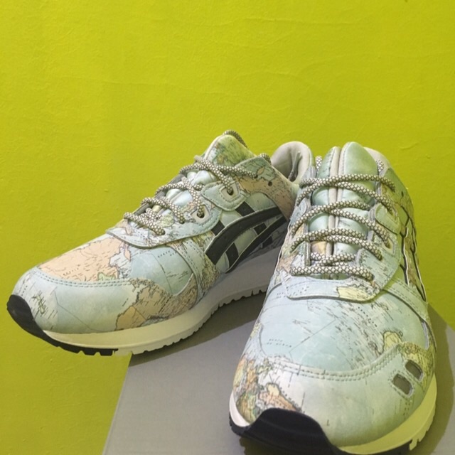 asics tiger world map