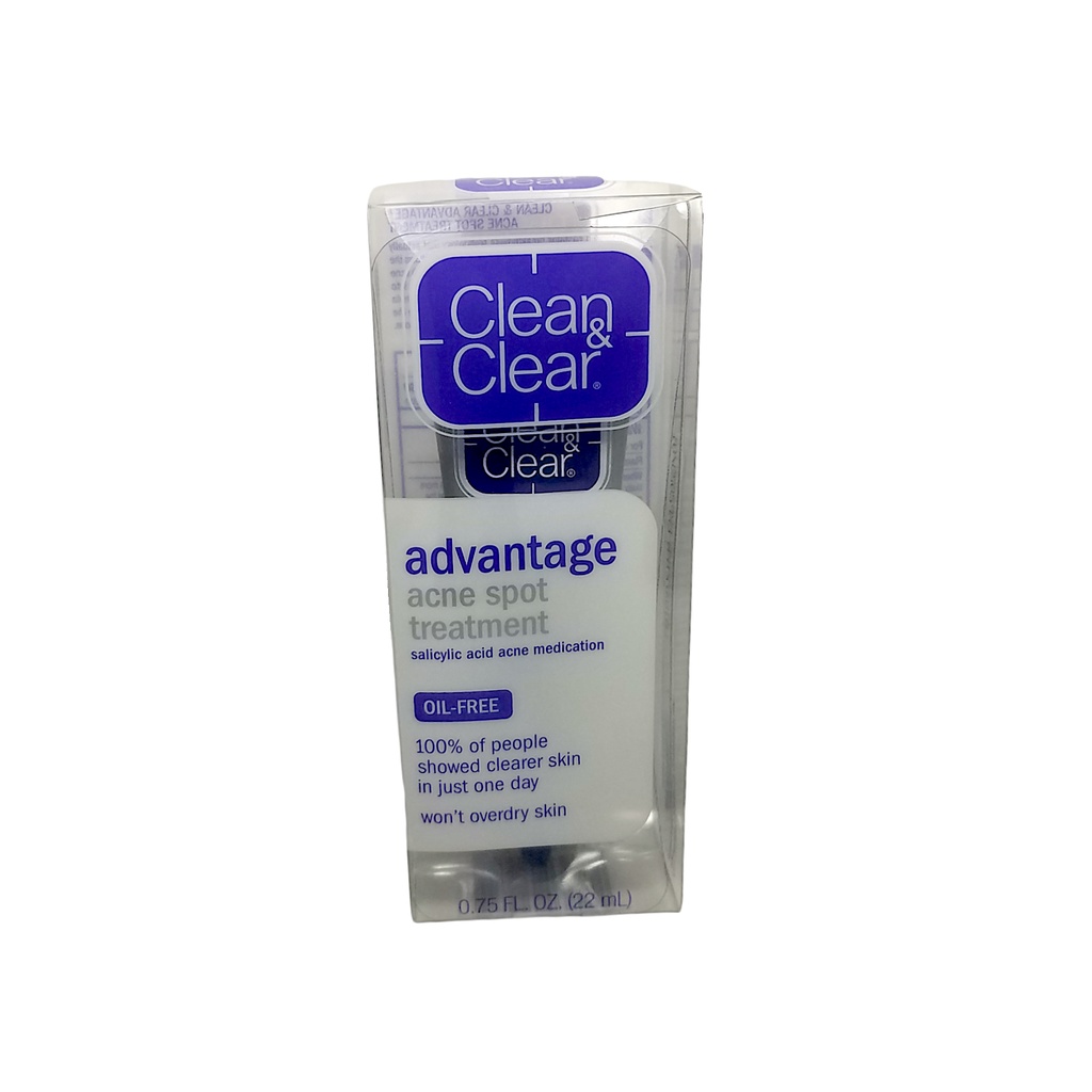 Clean And Clear Advantage Acne Spot Treatment Oil Free 22ml From Usa Shopee Philippines 6316