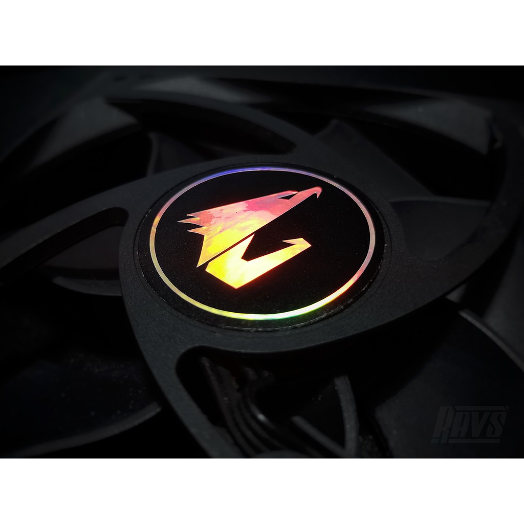 AORUS logo sticker / case fan sticker Shopee Philippines