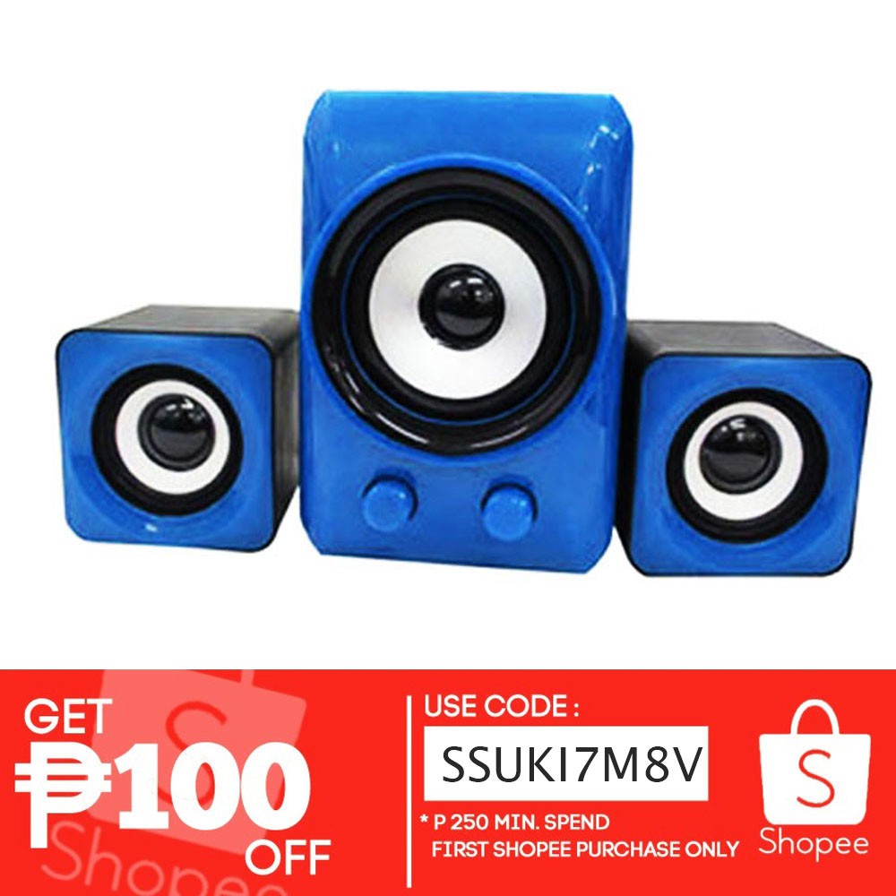 2.1 USB 2 Digital Audio Multimedia Speaker Shopee Philippines