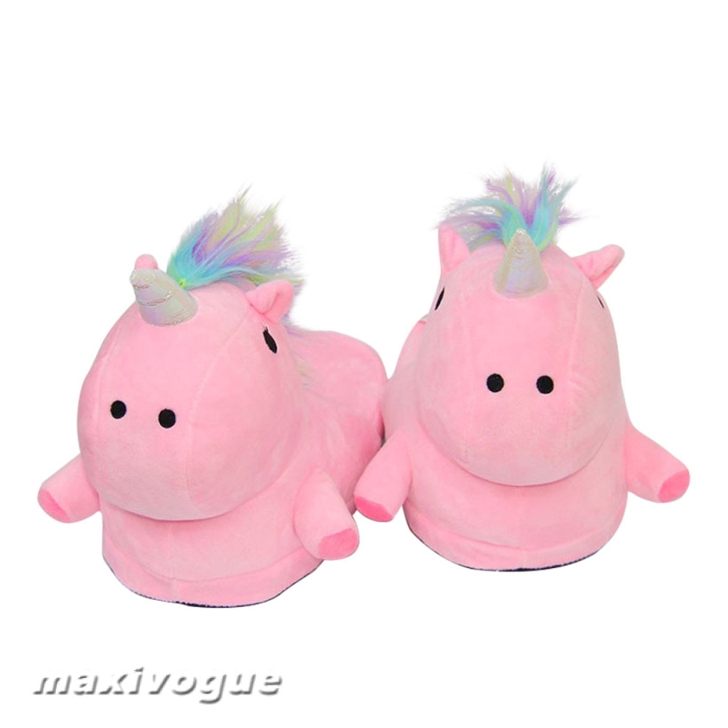 unicorn soft slippers