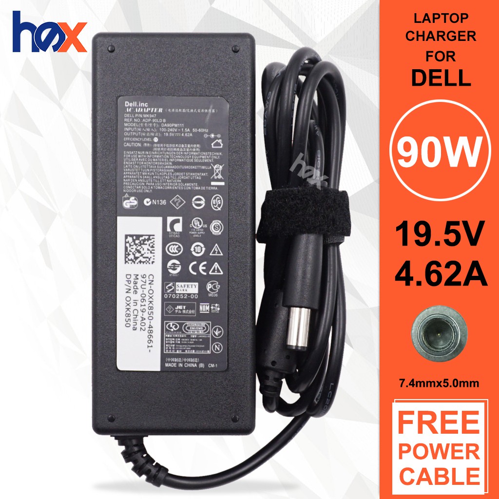 Dell Inspiron 17 1721 1750 1750n 1764 2100 17 7737 17r 47 17r 57 17r N7010 Charger Adapter Shopee Philippines