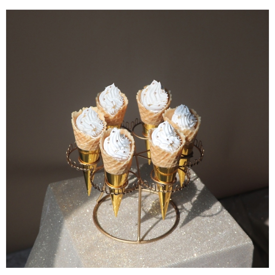 Europeanstyle Dessert Table Ornaments Cone Stand Round Cone Cake Stand