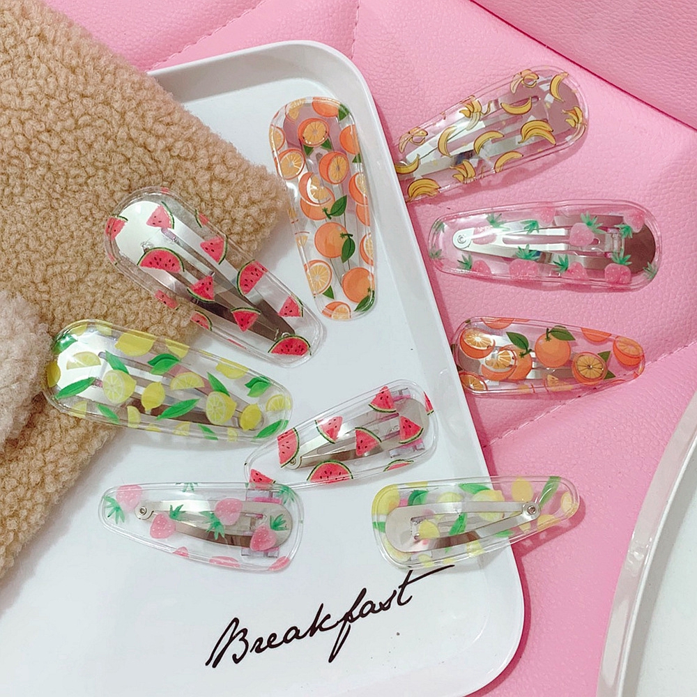 Jelly Candy Color Hair Clips Cute Hairpins Hair Accessories