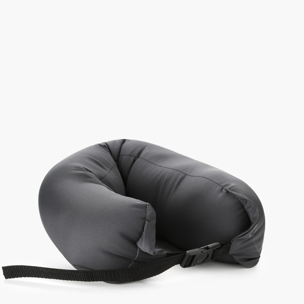 Snooze Bolster Neck Pillow Dark Gray Shopee Philippines