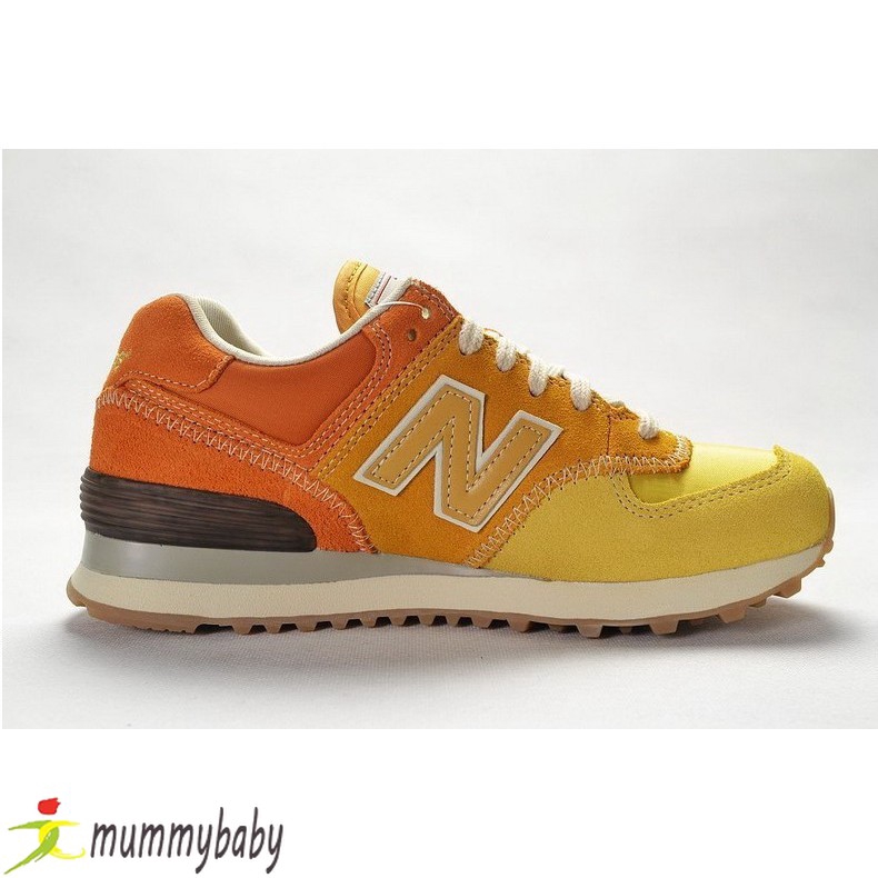 yellow new balance 574 womens