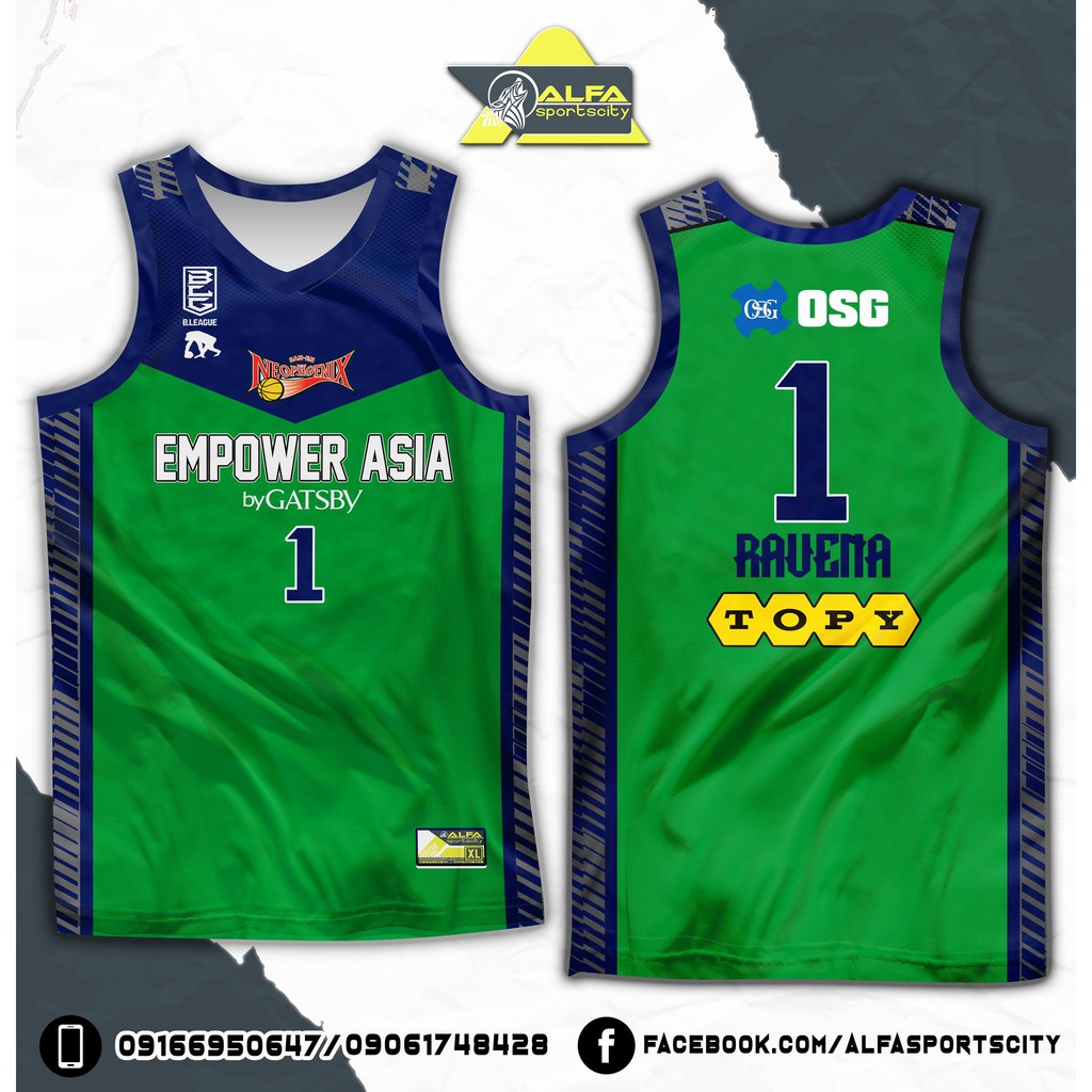 EMPOWER ASIA THIRDY RAVENA GREEN 1 HIGH QUALITY FULL SUBLIMATION