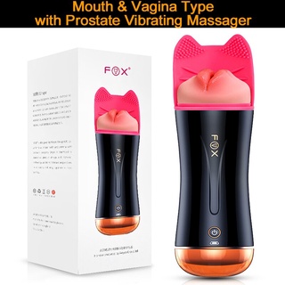 Male Masturbator Dual Channel Anal Vagina Real Pussy Masturbation Cup Porn Sex Machine Male Real Se #7