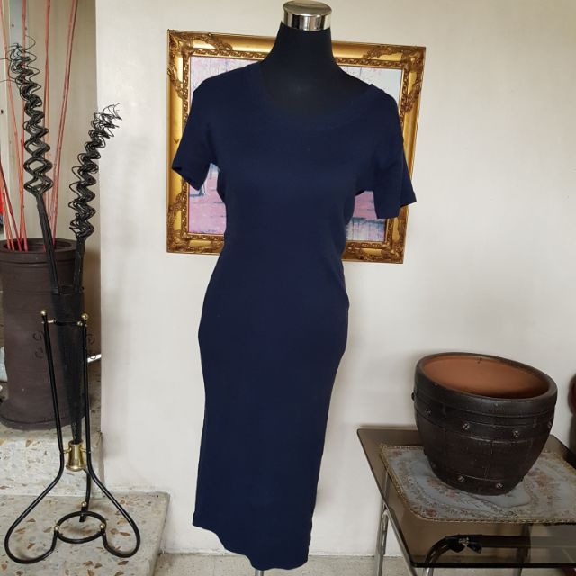 maxi dress blue