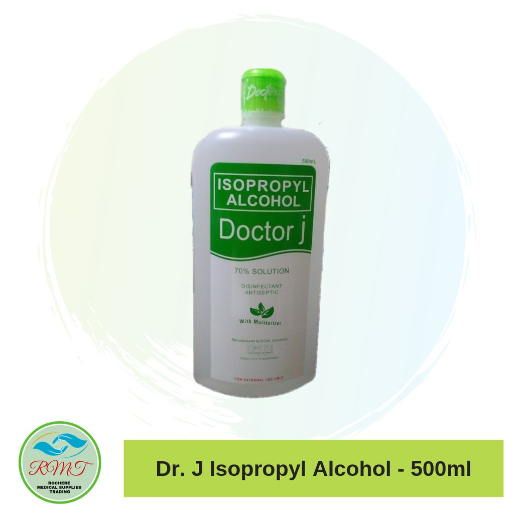 Dr. J Isopropyl Alcohol 500ml Shopee Philippines