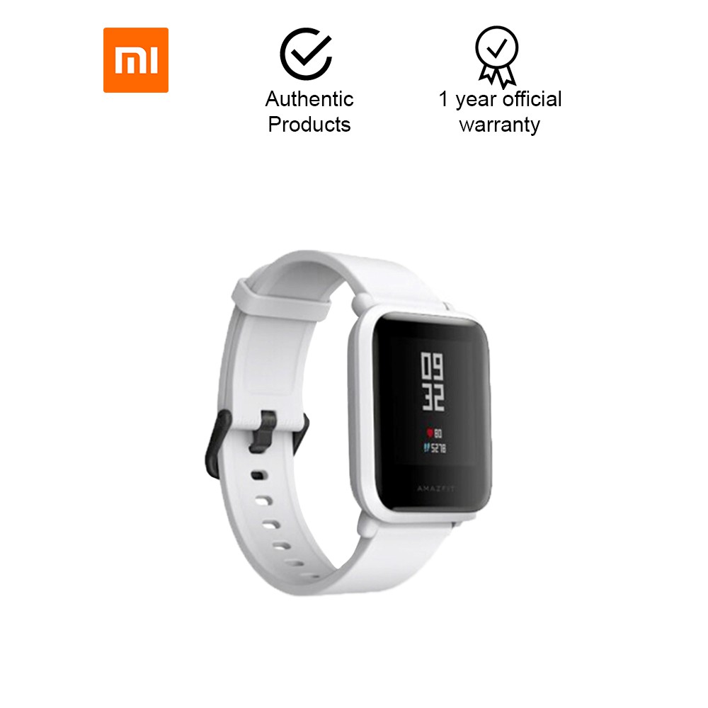 xiaomi amazfit bip white cloud