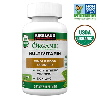 Kirkland Signature USDA Organic Multivitamin, 80 Coated Tablets #3