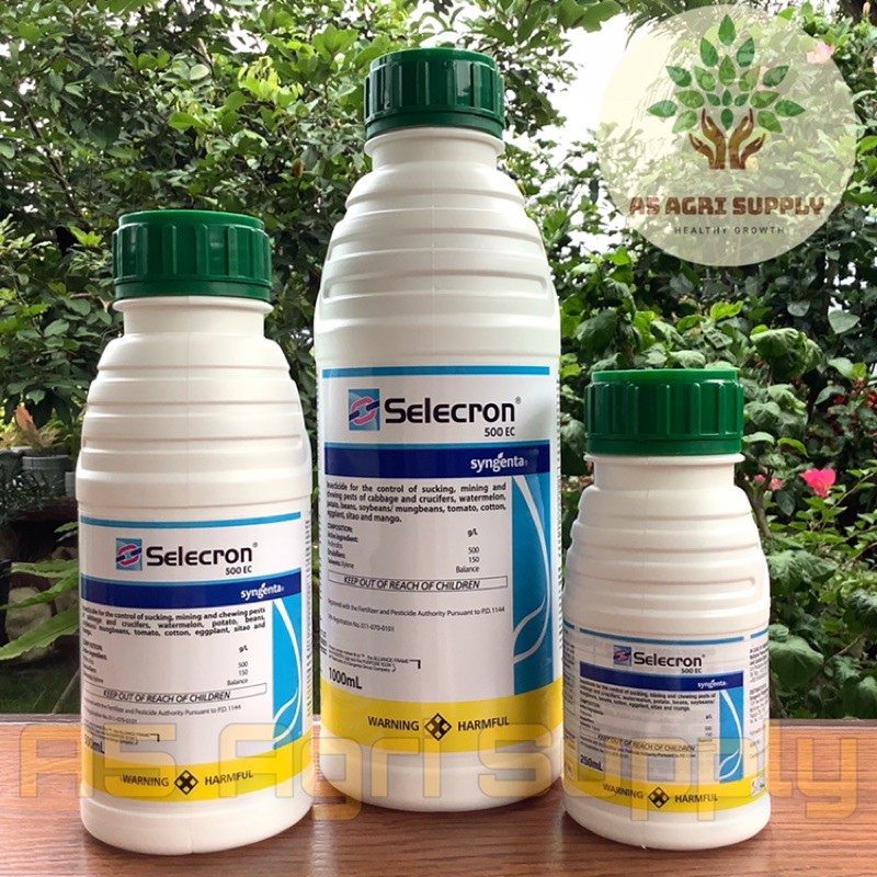 Selecron 500 Ec 1 Liter 500ml 250ml Insecticide Shopee Philippines