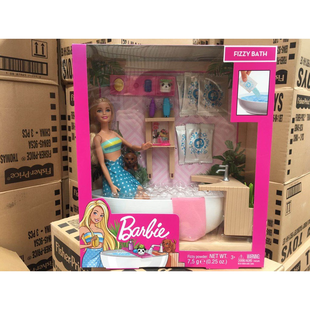 barbie bubble bath