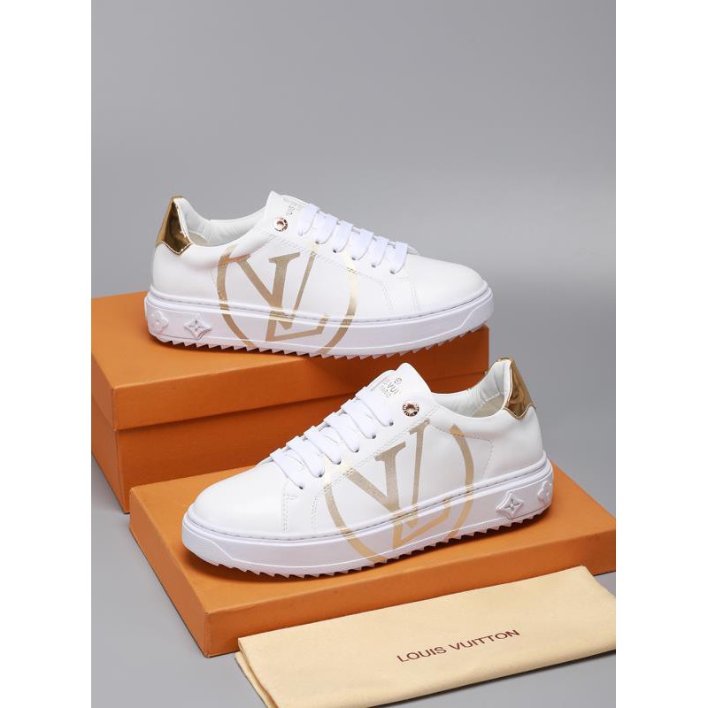 lv white shoes