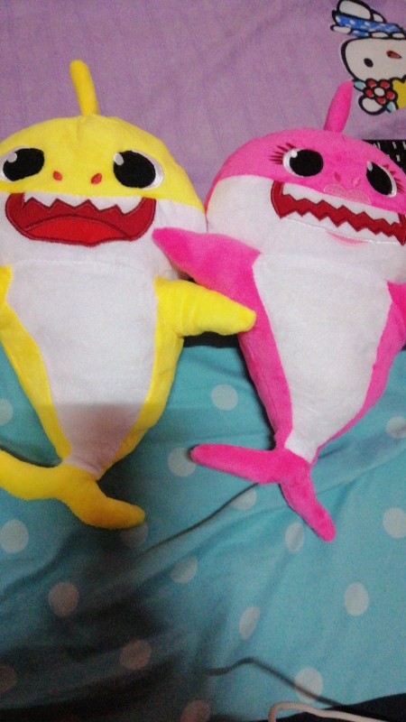 Ready Stock Baby Shark Singing Shining Stuff Plush Soft Toys Anak ...