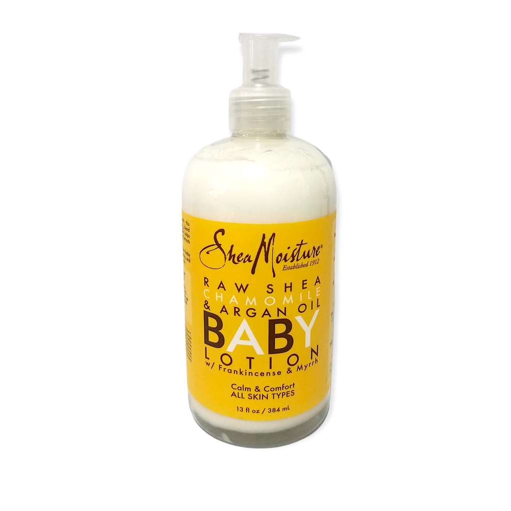 SheaMoisture Raw Shea Chamomile & Argan Oil Baby Lotion 384ml (From USA) Shopee Philippines