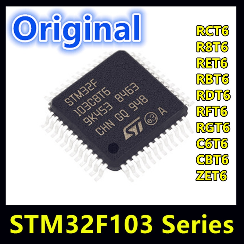 Original STM32 chip STM32F103RCT6 STM32F103RET6 STM32F103RBT6 ...