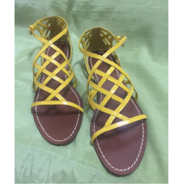Tory Burch Amalie Flat Sandals | Shopee Philippines