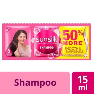 Sunsilk Shampoo Smooth & Manageable Pink 15ml 12s #1
