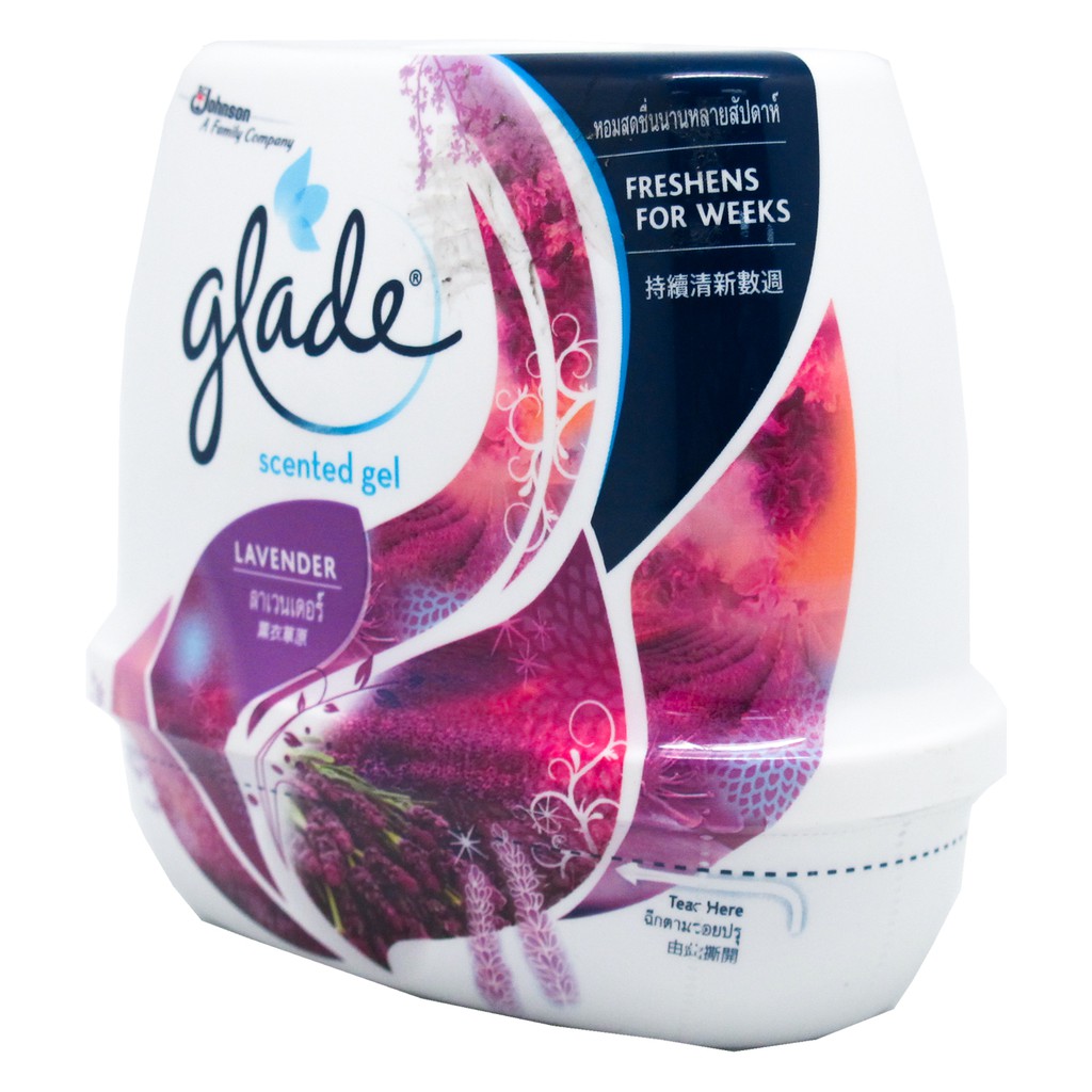 Glade Scented Gel 180g Lavender Shopee Philippines