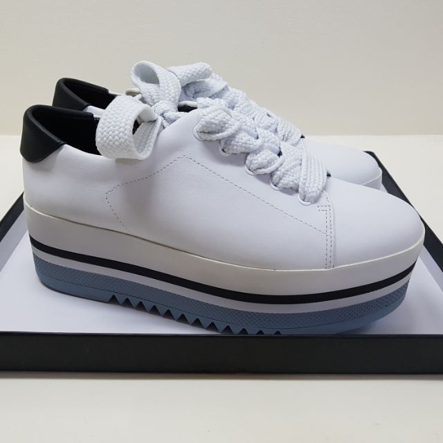 zara white shoes