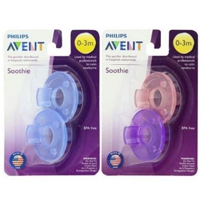 purple soothie pacifier