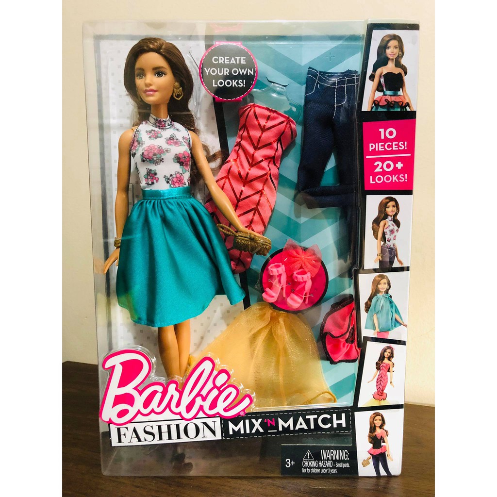 barbie fashion mix n match doll
