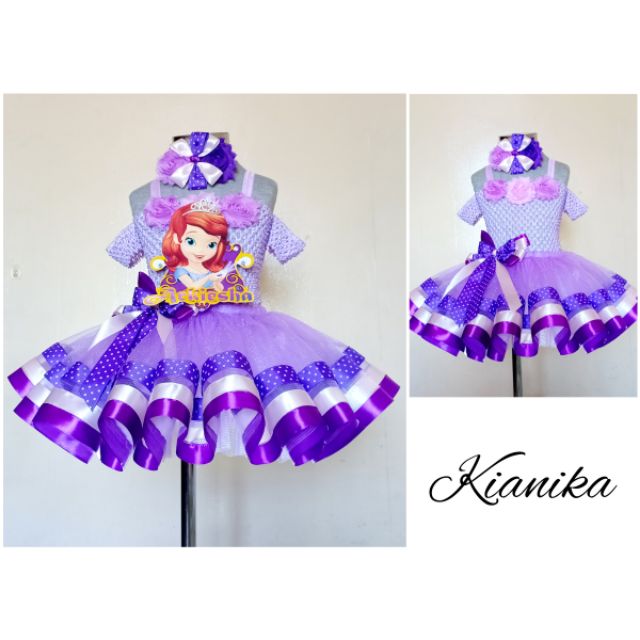 sofia the first tutu dress