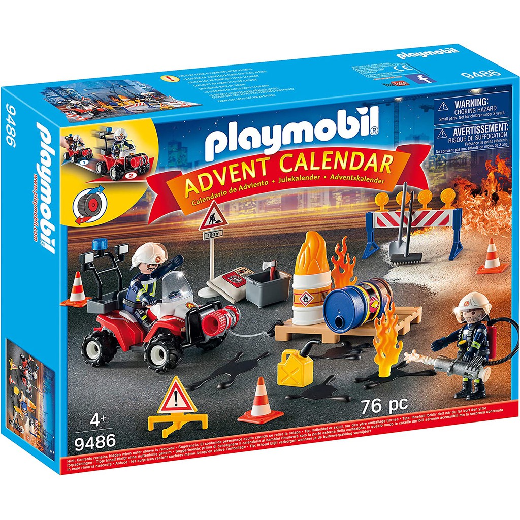 fire rescue playmobil