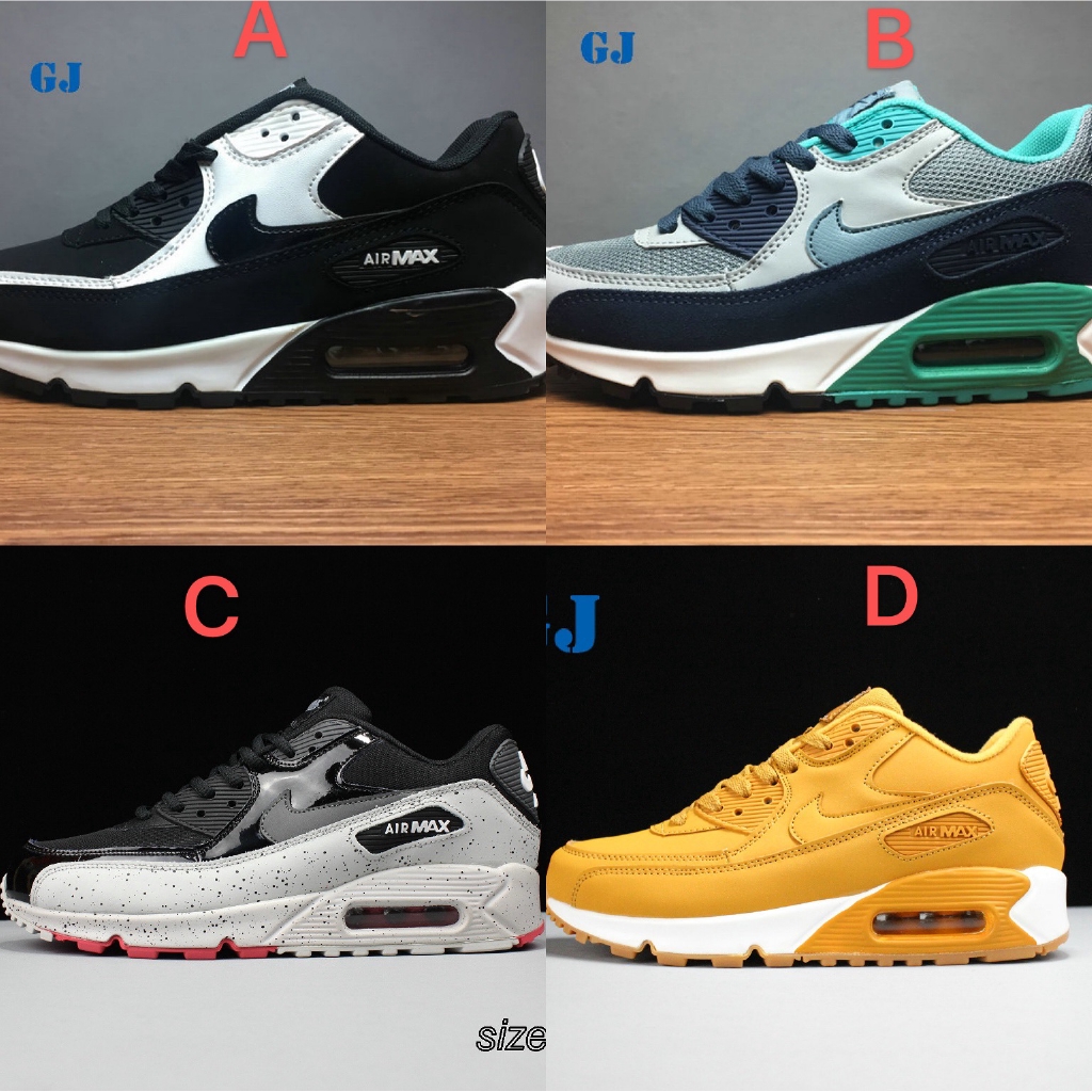 different types of air max 90