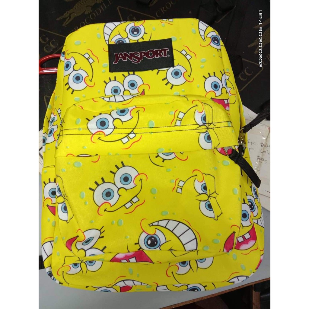jansport spongebob backpack