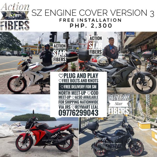 yamaha sz engine cover