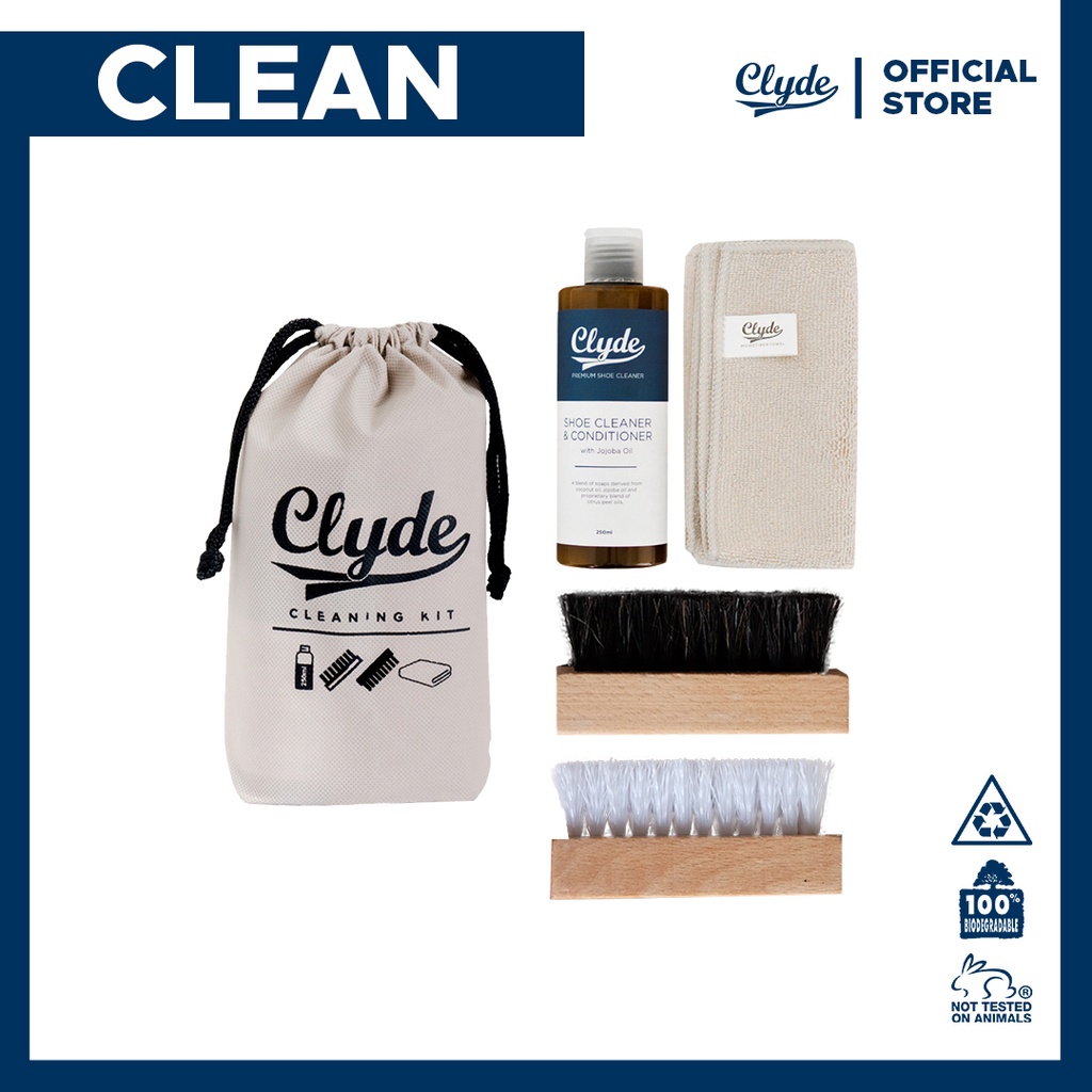 Clyde Shoe Cleaner Kit with Disinfectant Shopee Philippines