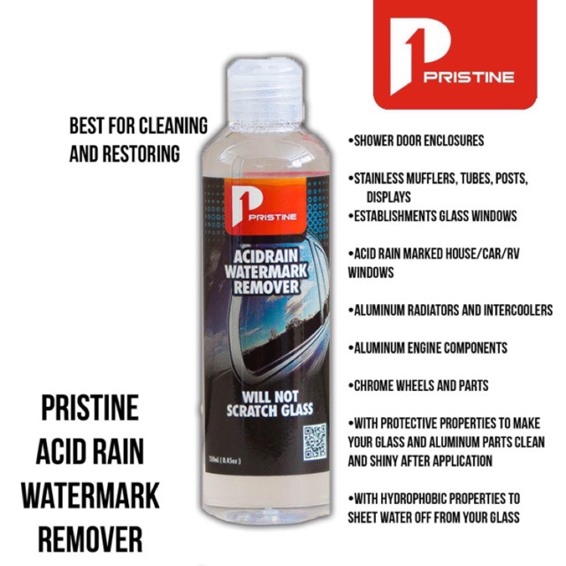 Pristine Acid Rain Watermark Remover