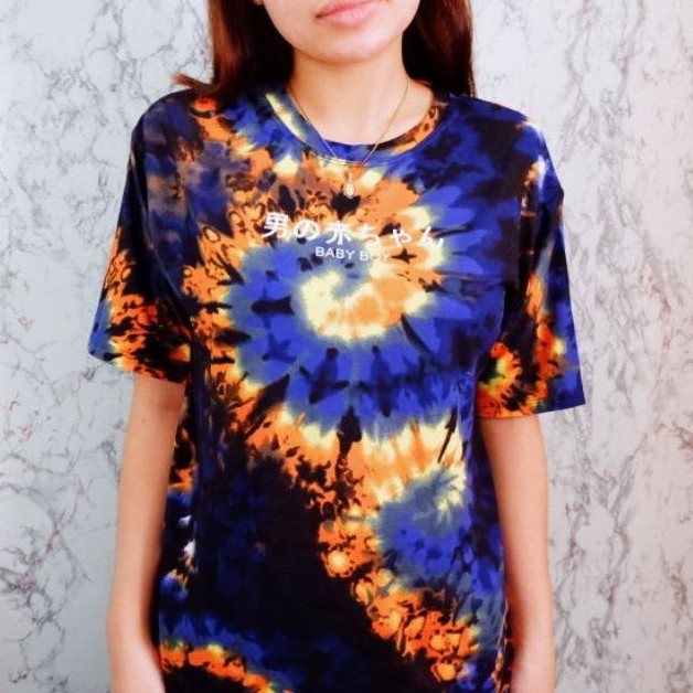 baby boy tie dye shirt