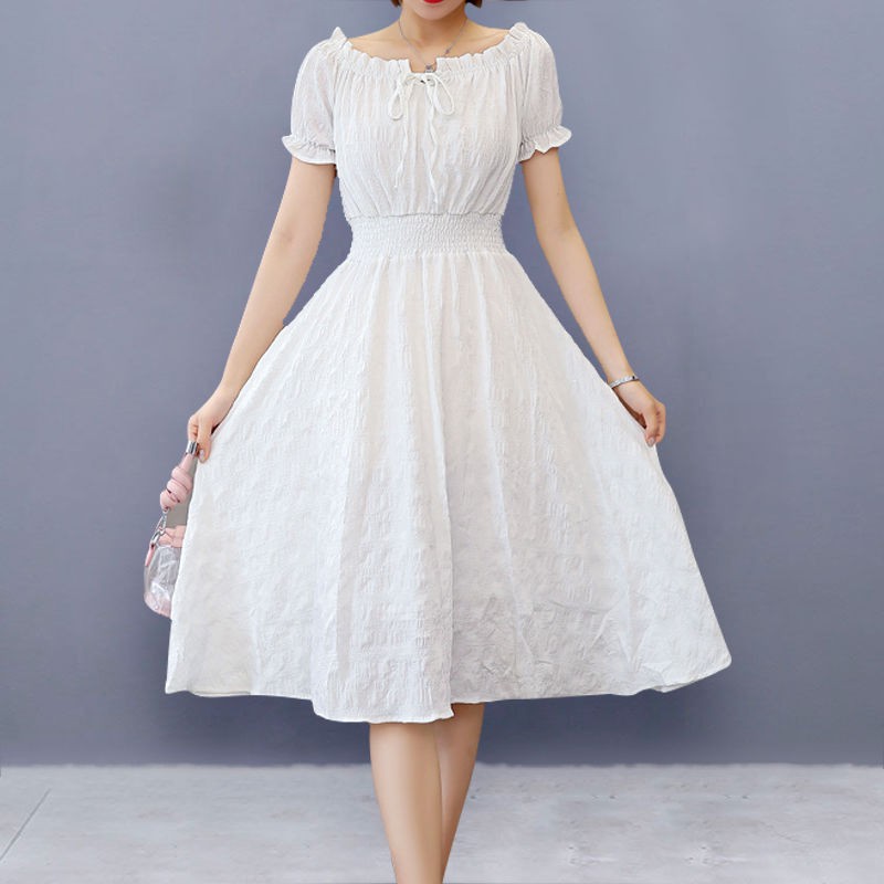 large size white dresses