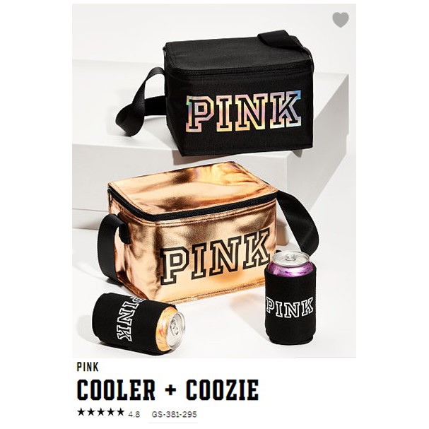 victoria secret pink cooler bag