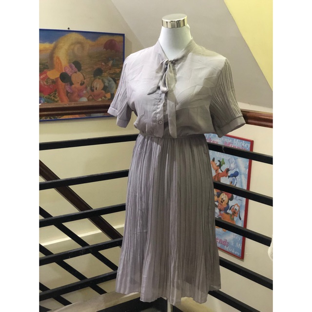 vintage dress shopee