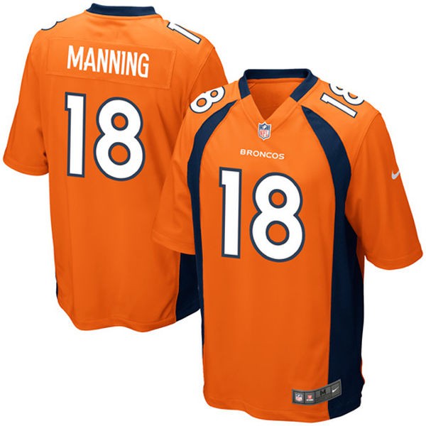 Broncos #18 Peyton Manning Football 