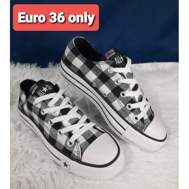 checkered converse